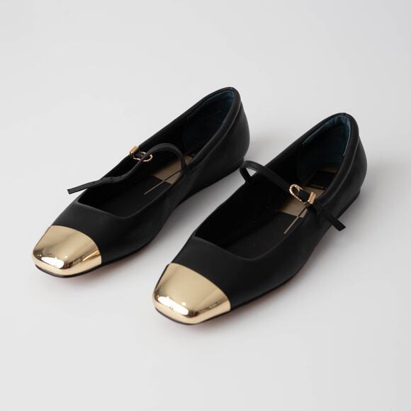 Dolce Vita Women's Reyes Toe Cap Ballet Flat - Picture 1 of 7